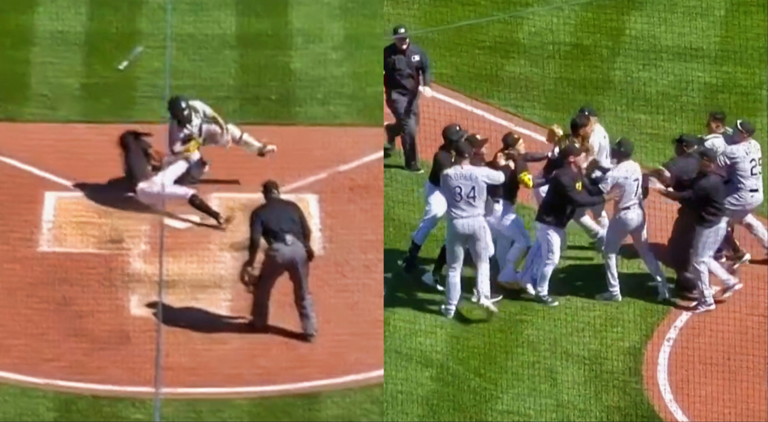 Oneil Cruz injured on home plate collision, leads to Pirates-White