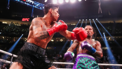 Rynan Garcia fight with Gervonta Davis