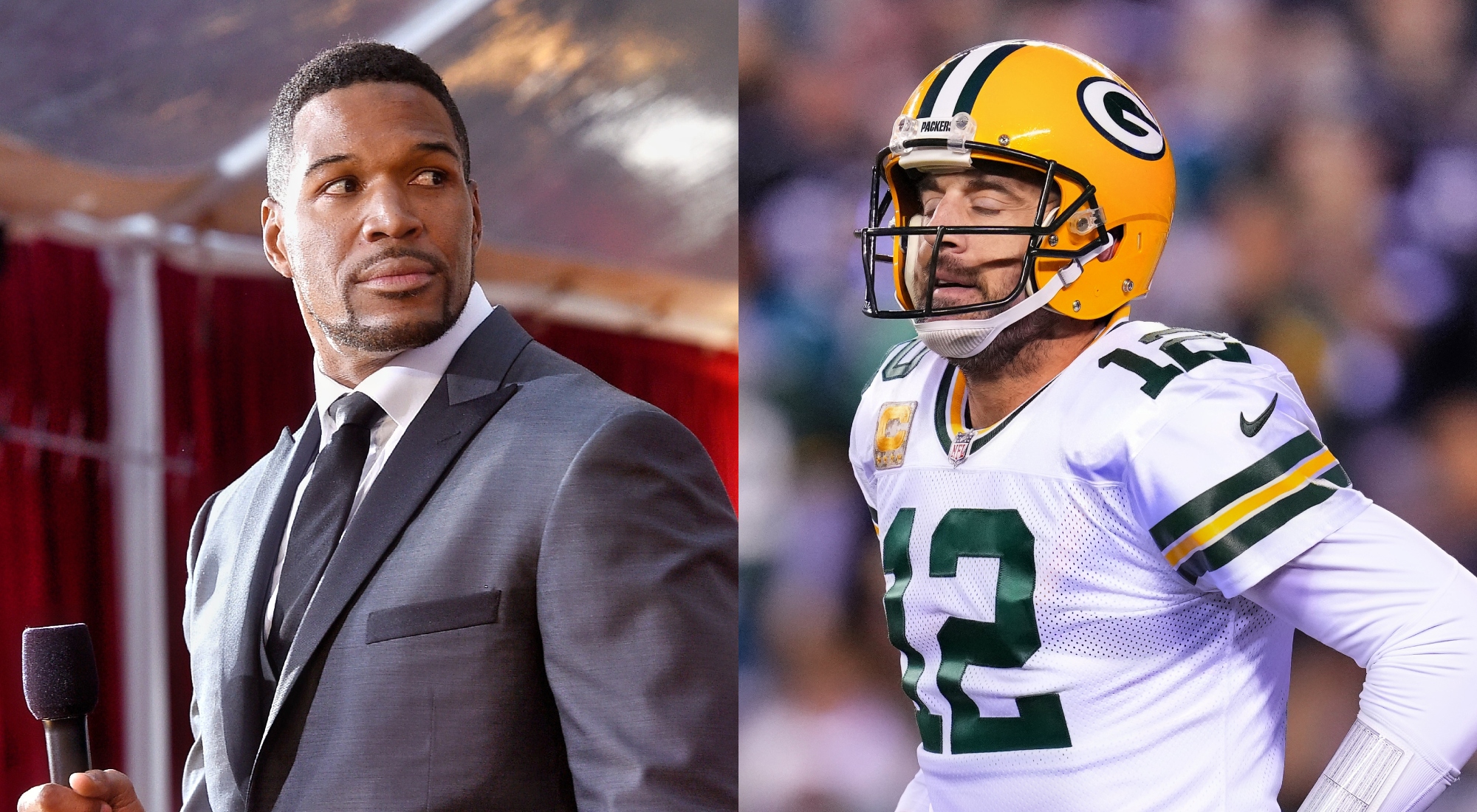 Michael Strahan Has Warning For Aaron Rodgers About New York