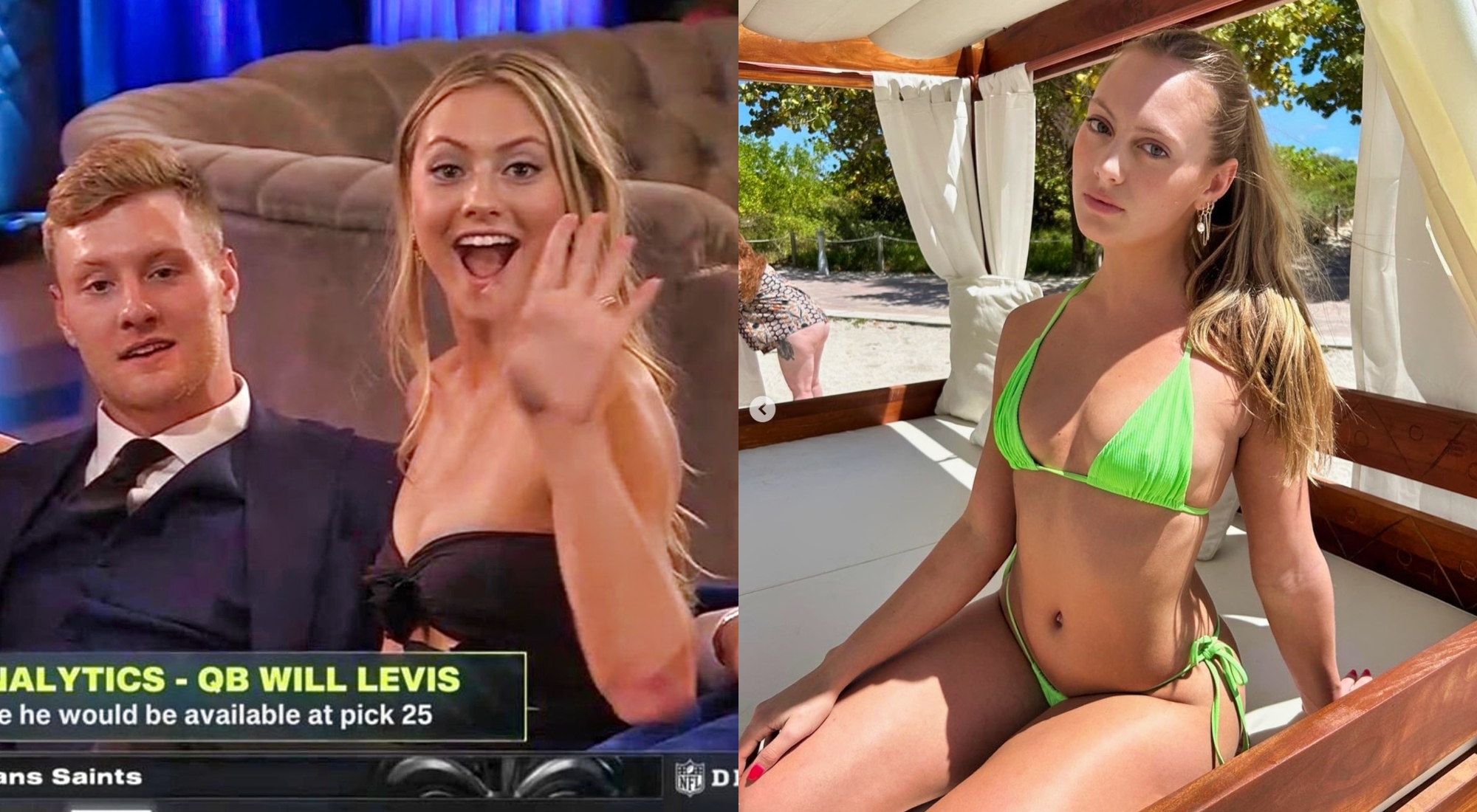 Will Levis Sister Went Viral At Nfl Draft 