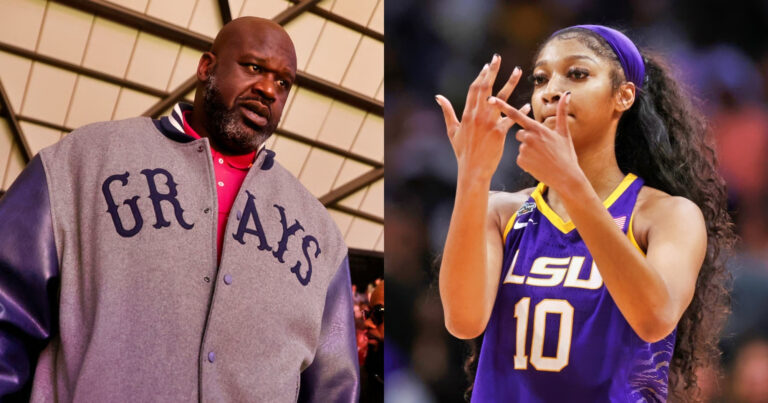 Angel Reese Had Message For Shaq But He Didn't Care