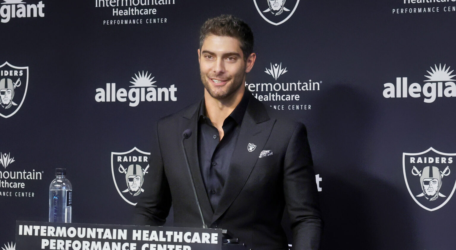 Jimmy Garoppolo Had Foot Surgery After Signing With Raiders