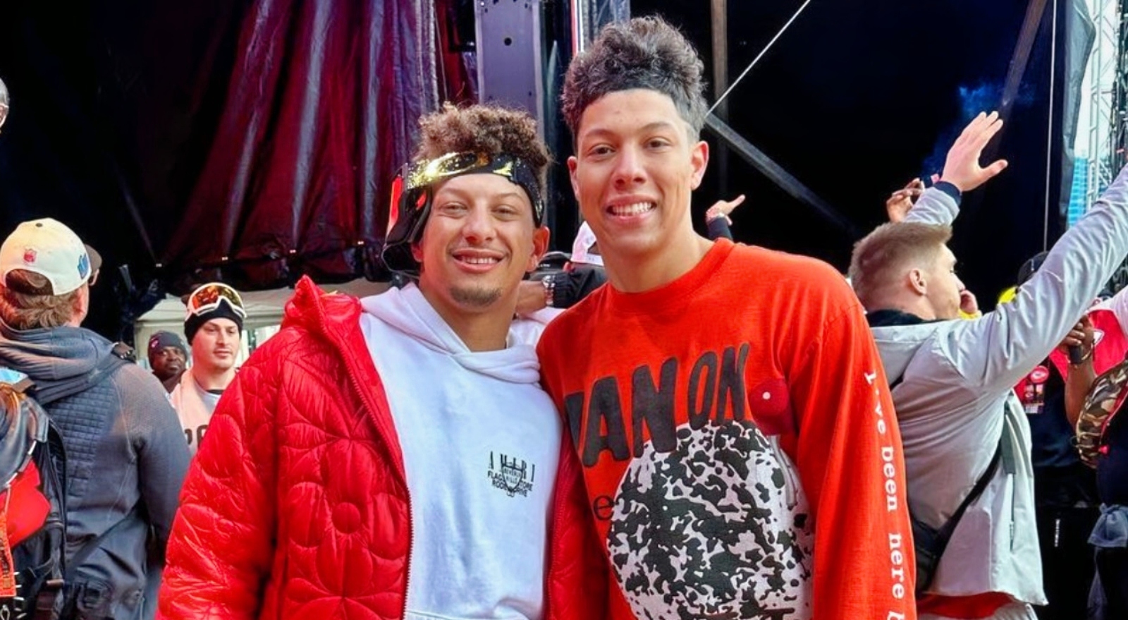 Patrick Mahomes finally addresses brother Jackson's sexual battery