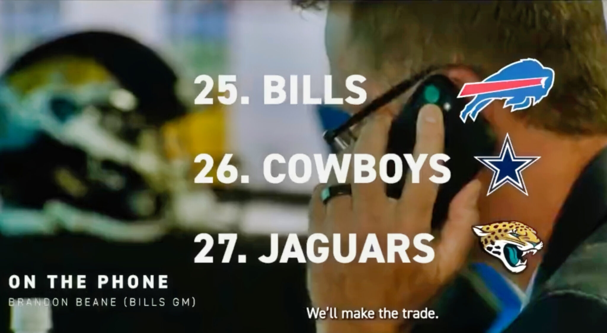 Video Shows Jaguars' GM Working Magic At NFL Draft Room