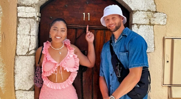 Ayesha Curry Attempts To Take Ring Off For Shirtless Man