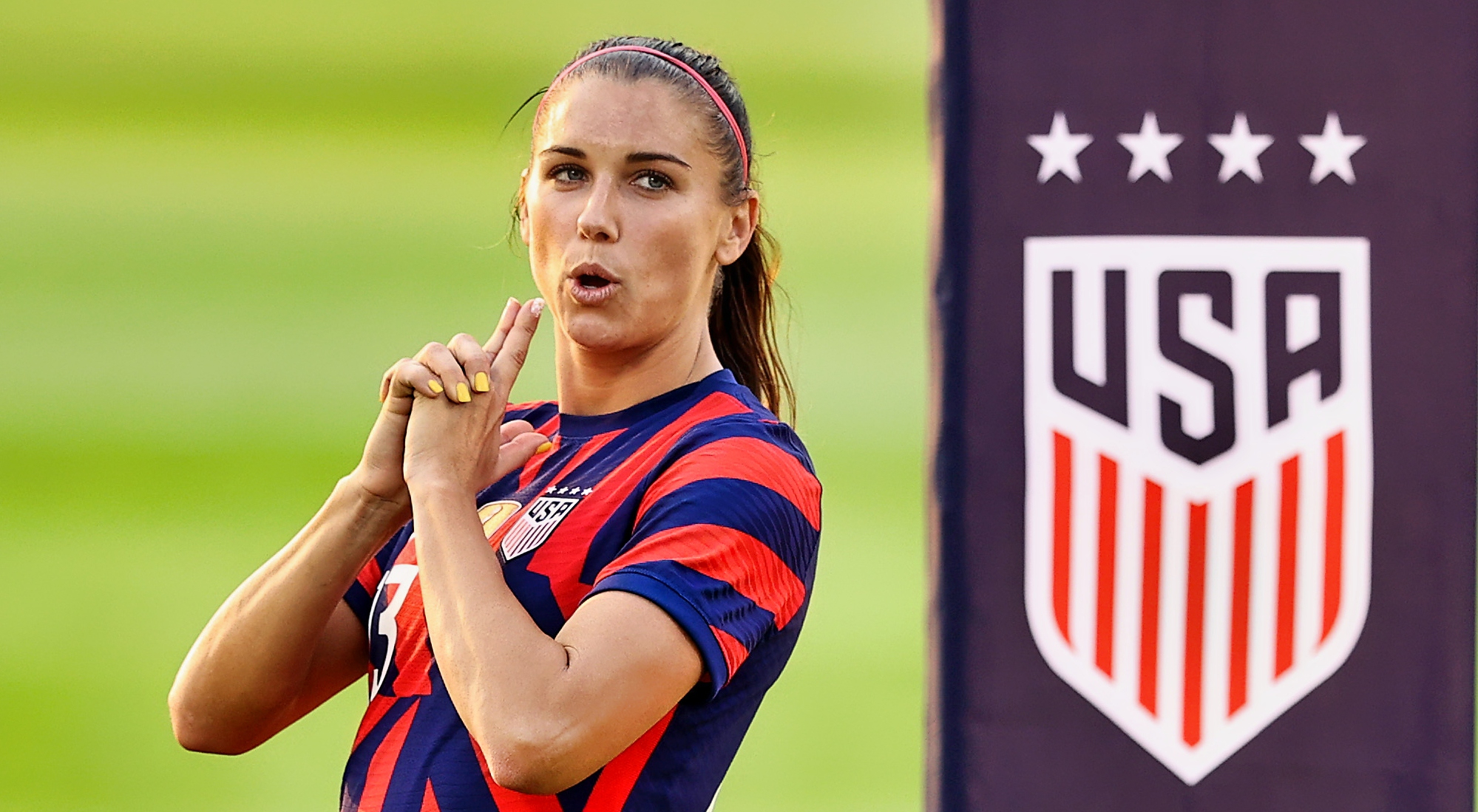 Fans Are Loving U.S. Soccer Star Alex Morgan s Underwear Snaps