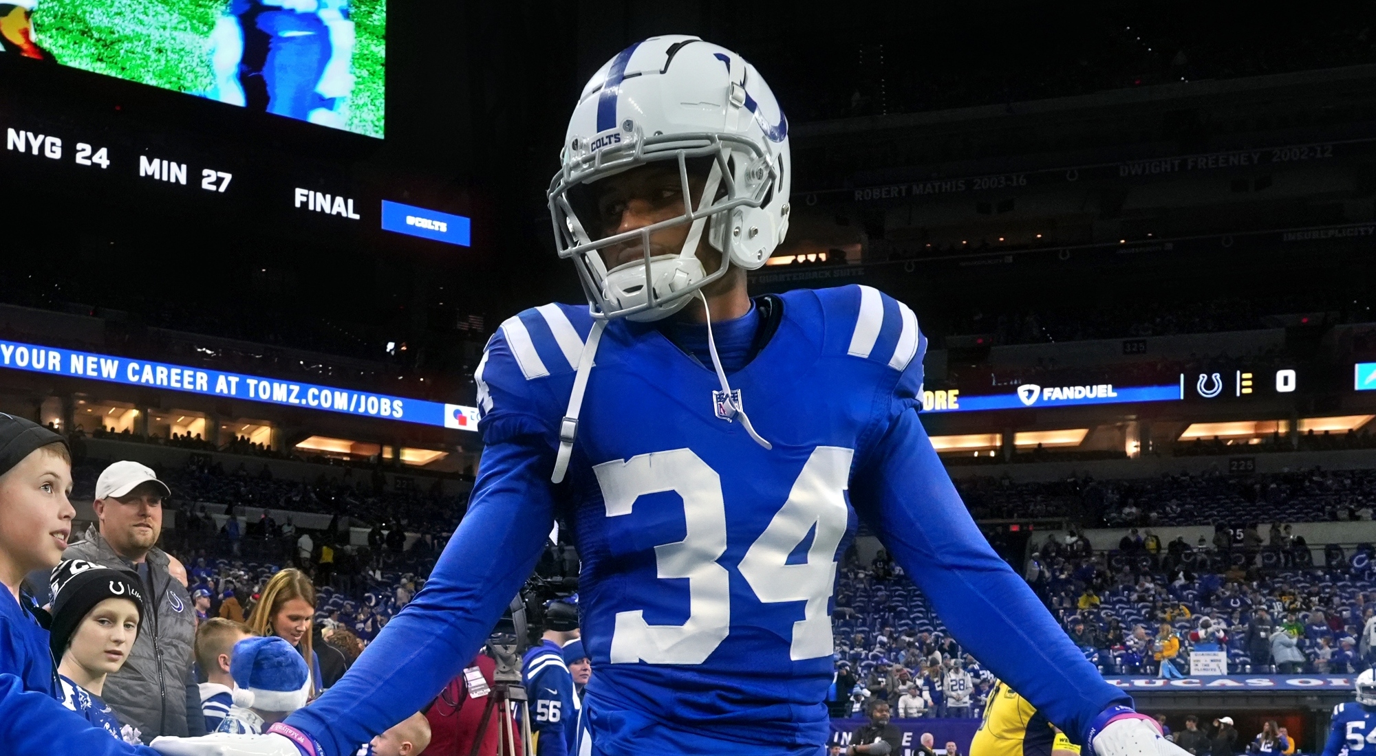 Report: NFL To Suspend Colts' Isaiah Rodgers Sr. For The Season