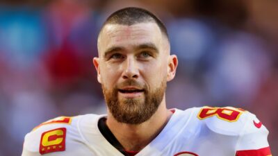 Travis Kelce in uniform