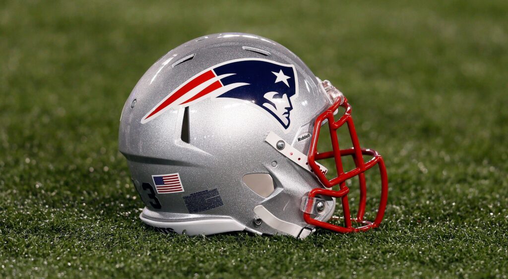 Patriots helmet