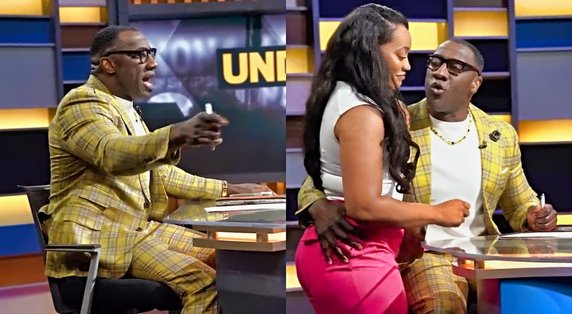Social Media Questioning The Way Shannon Sharpe Hugged His Daughter In ...