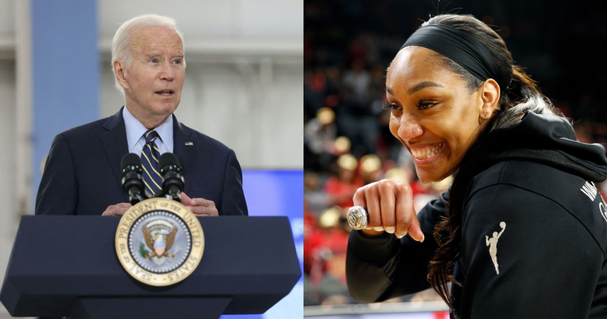 A'ja Wilson Pissed With President Biden Over Disrespectful Tweet