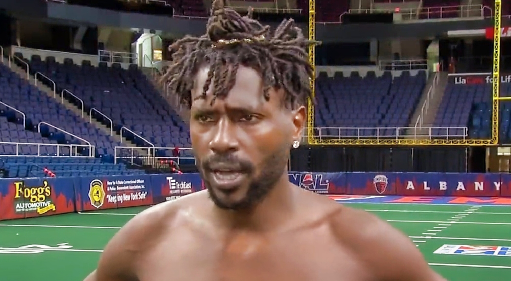 Antonio Brown's tenure as arena league owner ends; NAL terminates Albany  for missed payments