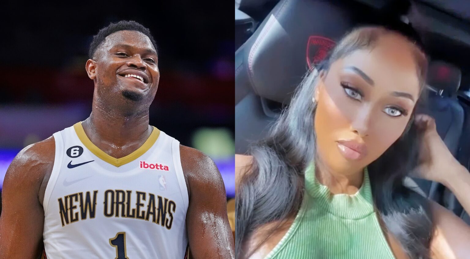 Moriah Mills Gets Zion Williamson Tattooed On Her Face (VIDEO)