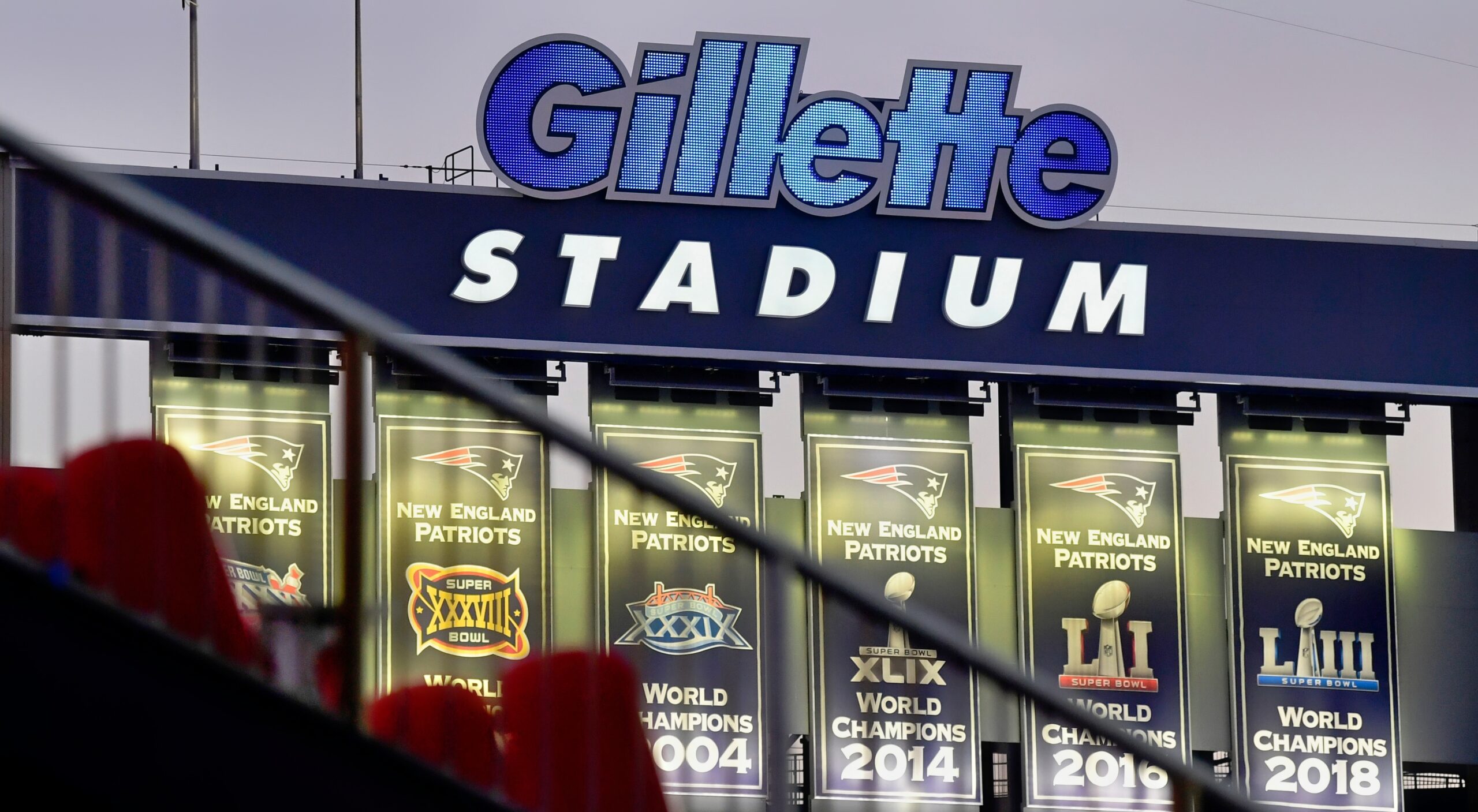 Gillette Stadium unveils new 22,200 square-foot video board