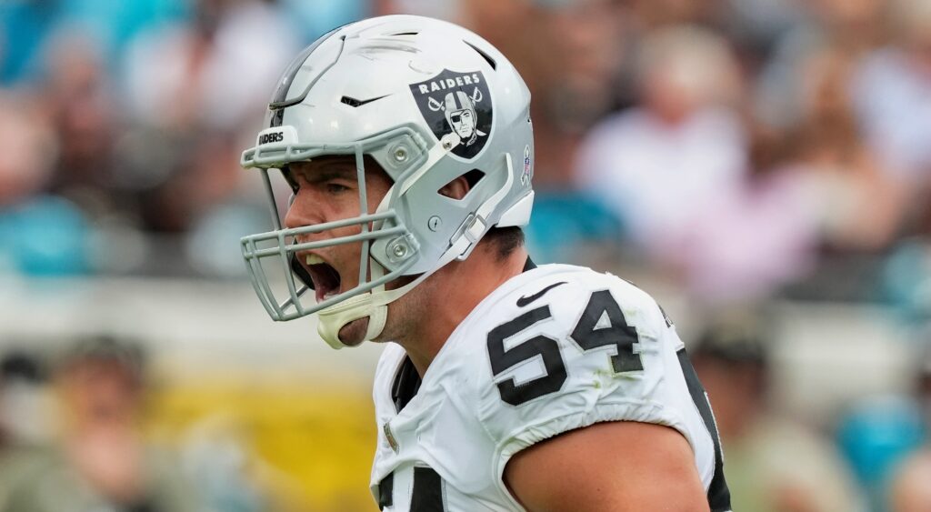 Blake Martinez in raiders uniform