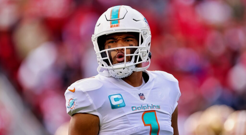 Tua Tagovailoa in uniform