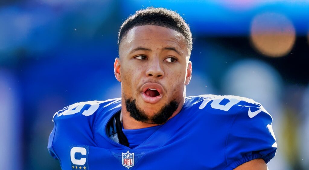 Cowboys star on Giants' Saquon Barkley: 'Pay him!' 