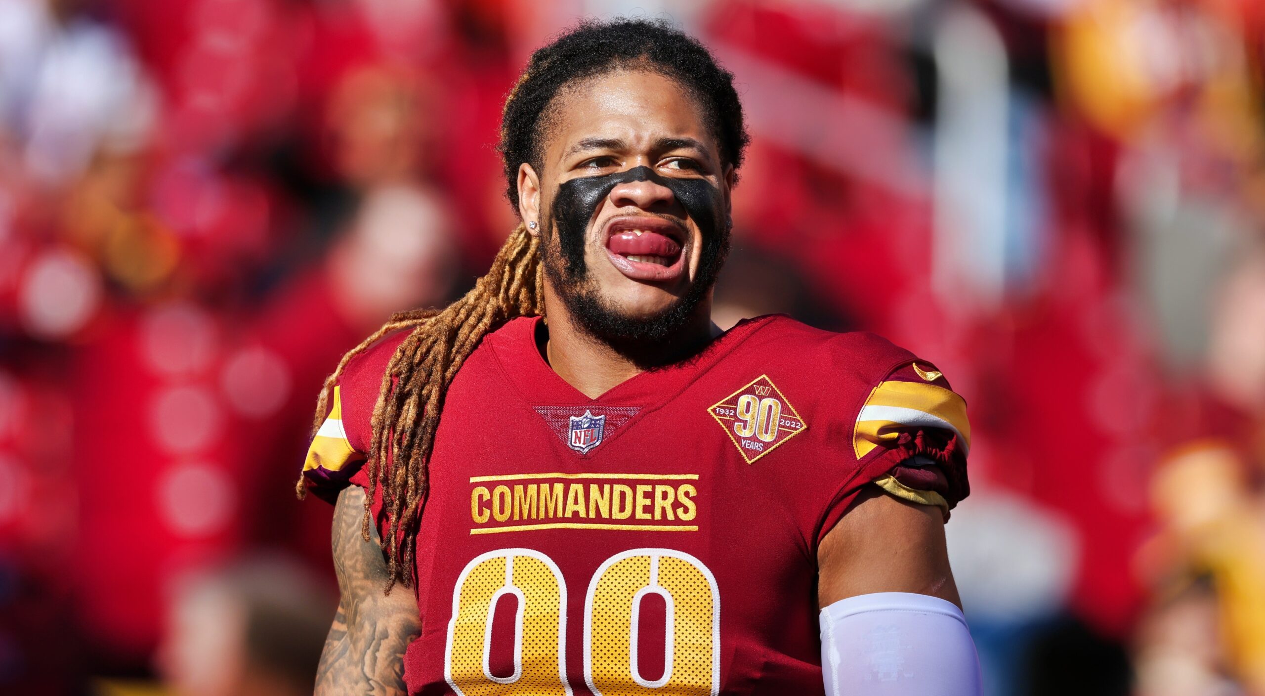 Washington Commanders DE Chase Young OUT vs. Minnesota Vikings