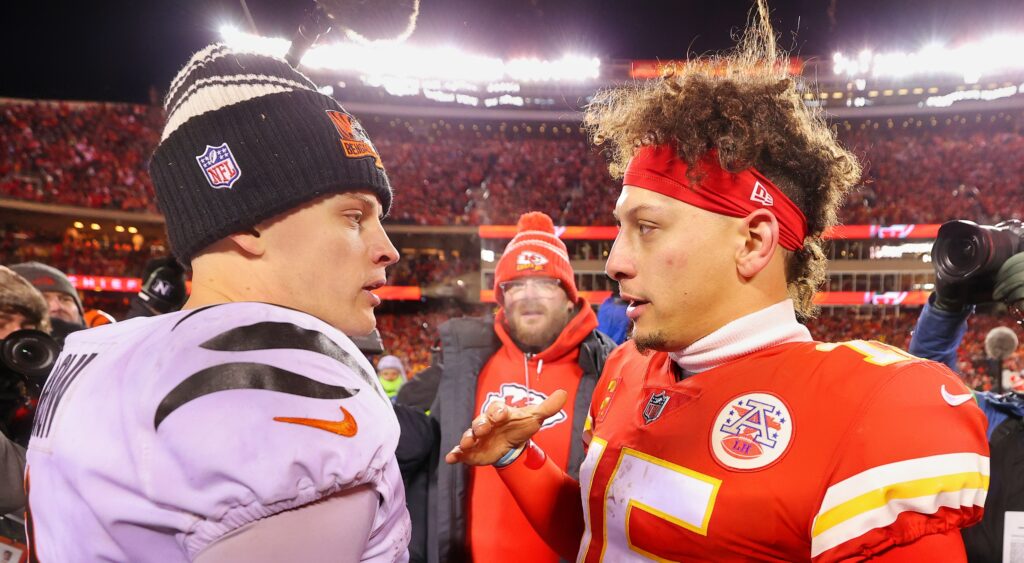 Cincinnati Bengals QB Joe Burrow on Trash Talk Between Patrick