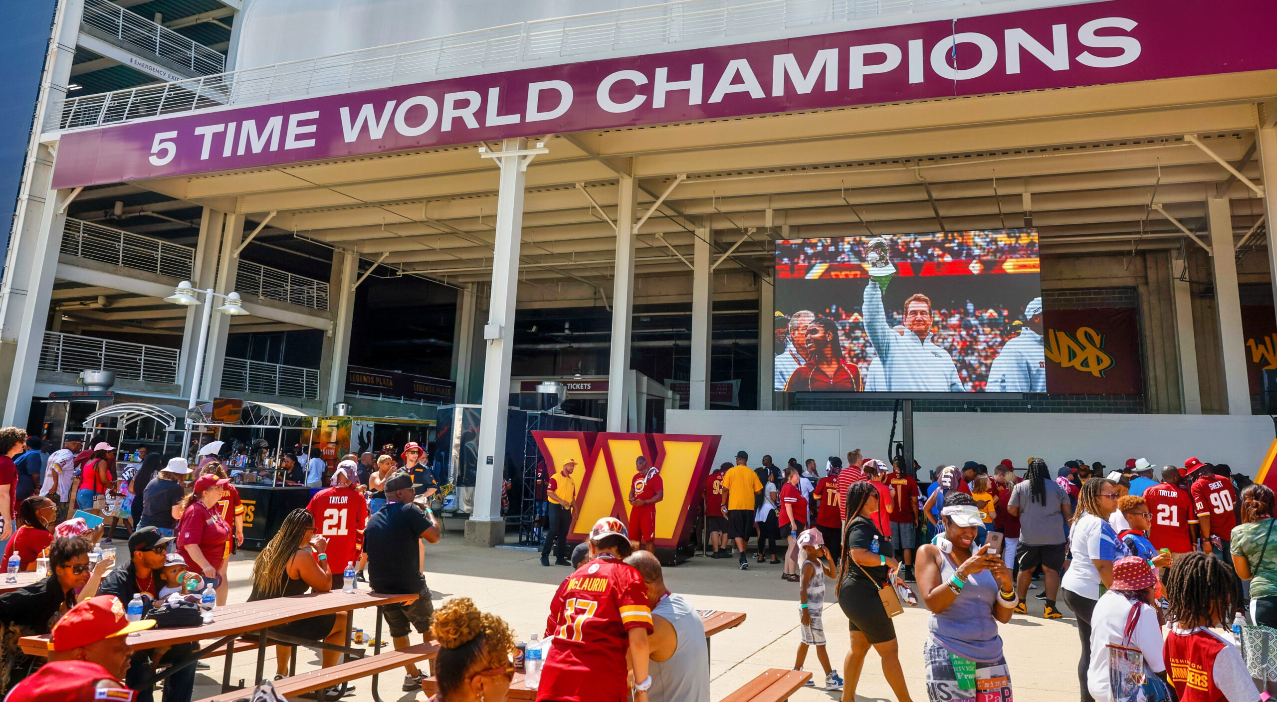 New Owner New Era: Pep rally, celebrations expected at FedEx Field Friday  after sale