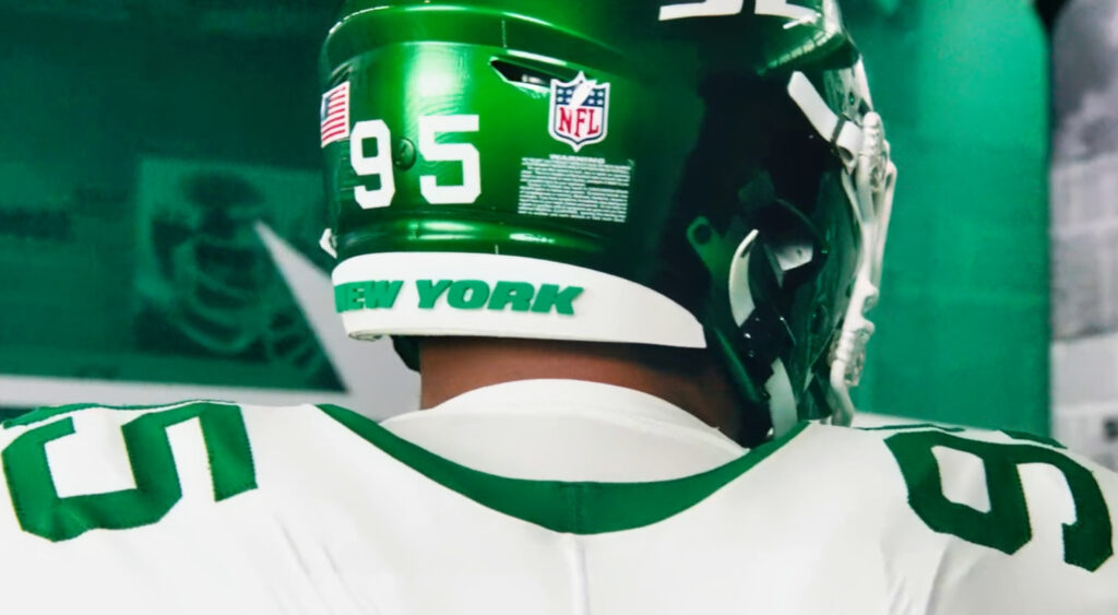 New York Jets Unveil "Legacy White" Throwback Uniforms