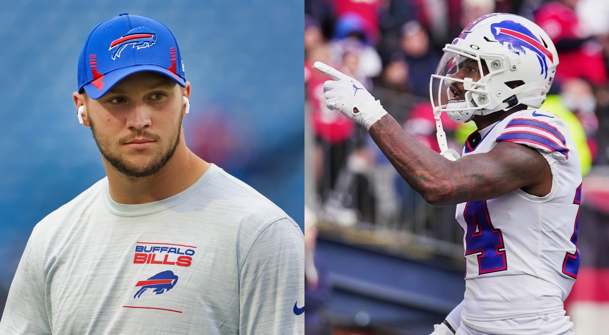 Josh Allen: Media blew Stefon Diggs situation out of proportion