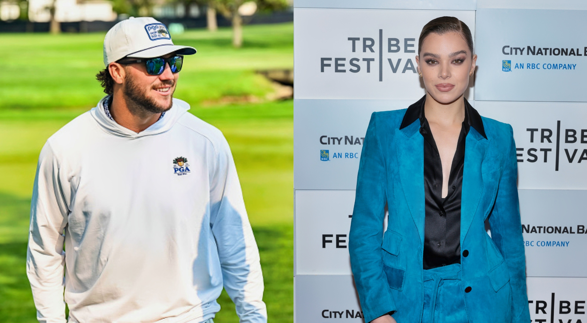 NFL Star Josh Allen Reacts to Being Photographed With Hailee Steinfeld - E!  Online