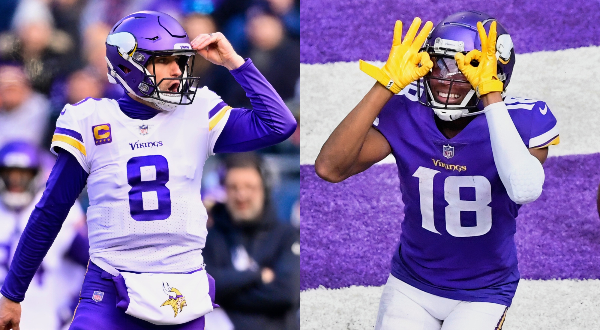 Vikings' Justin Jefferson ranks the NFL's top five quarterbacks and leaves  off his own QB 