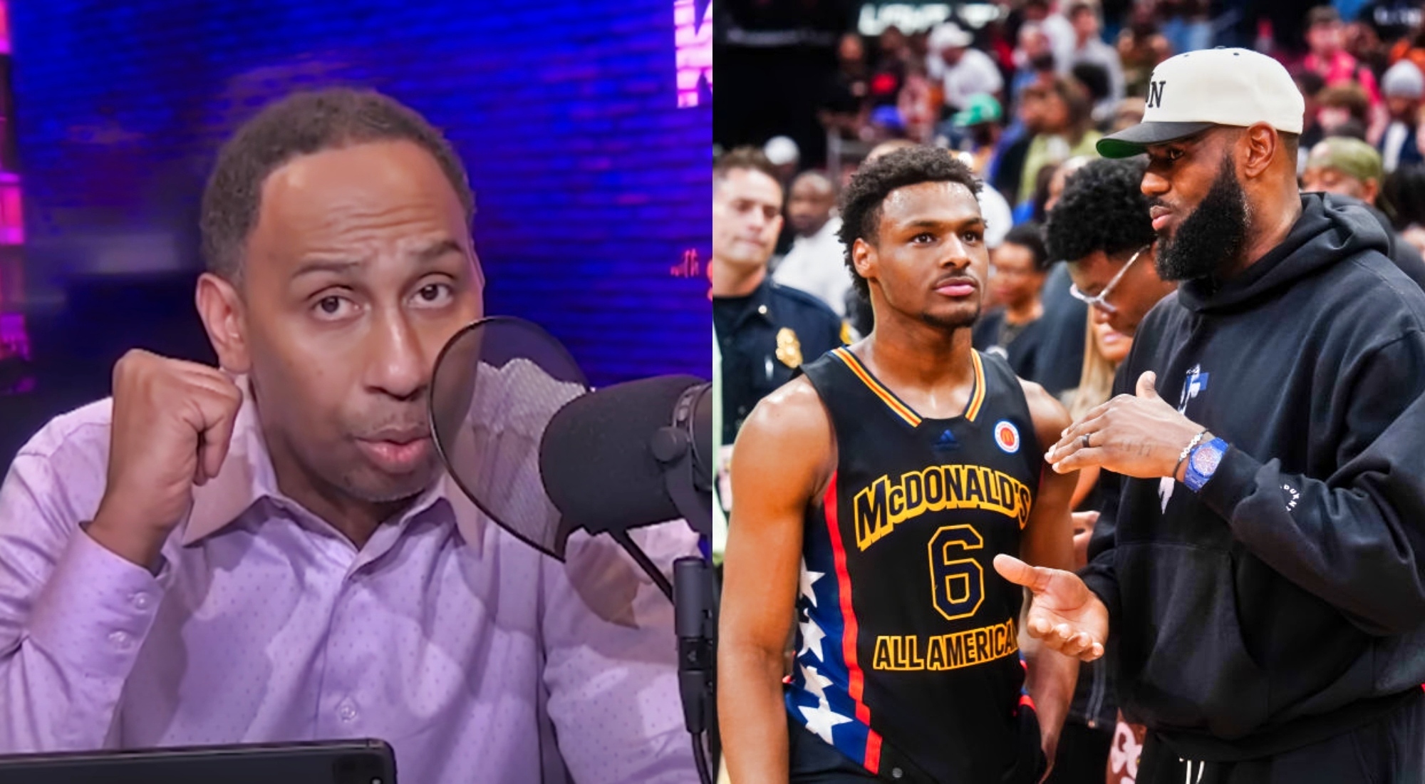 Stephen A. Smith On LeBron's Career If Bronny Died