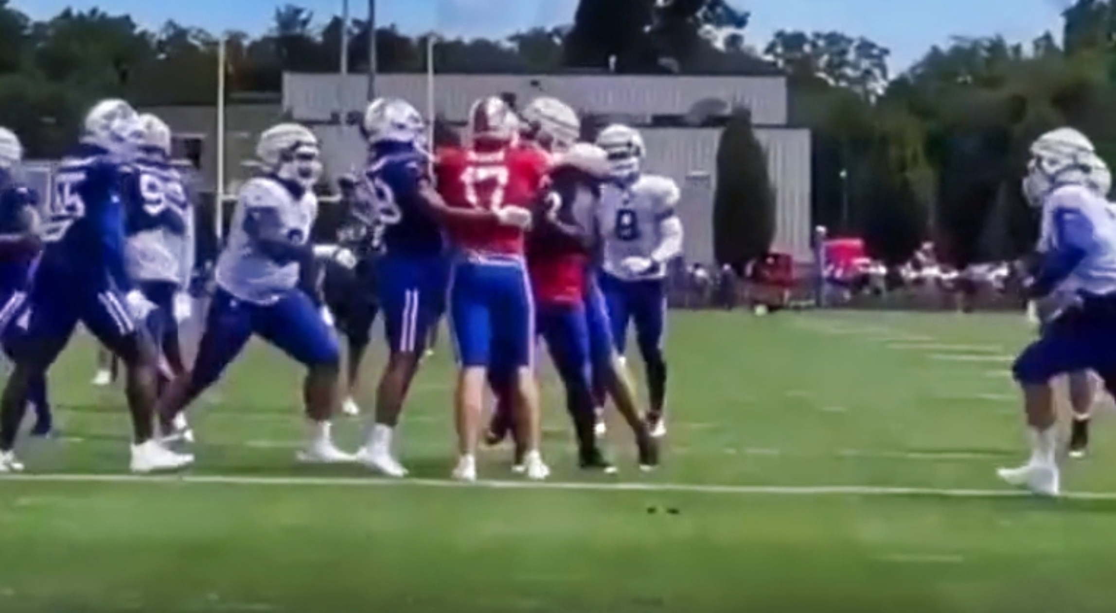 What a day to dominate ‼️ Josh Allen MIC'D UP at joint practice