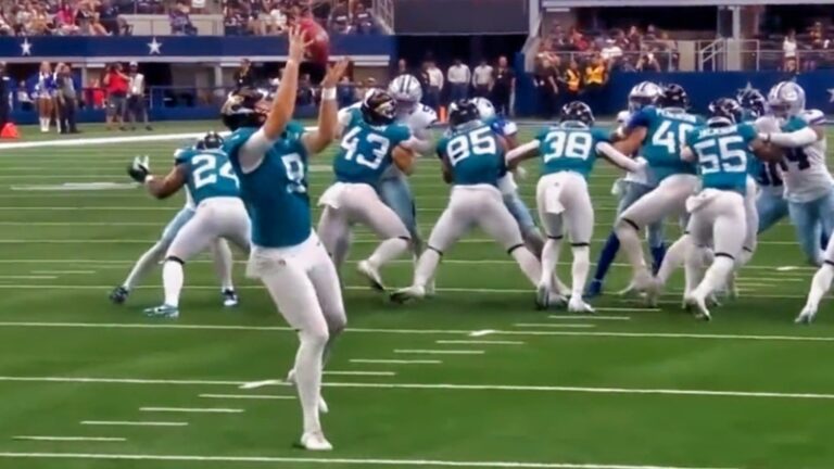 NFL Coach's Son Commits Blunder In Jaguars-Cowboys Game