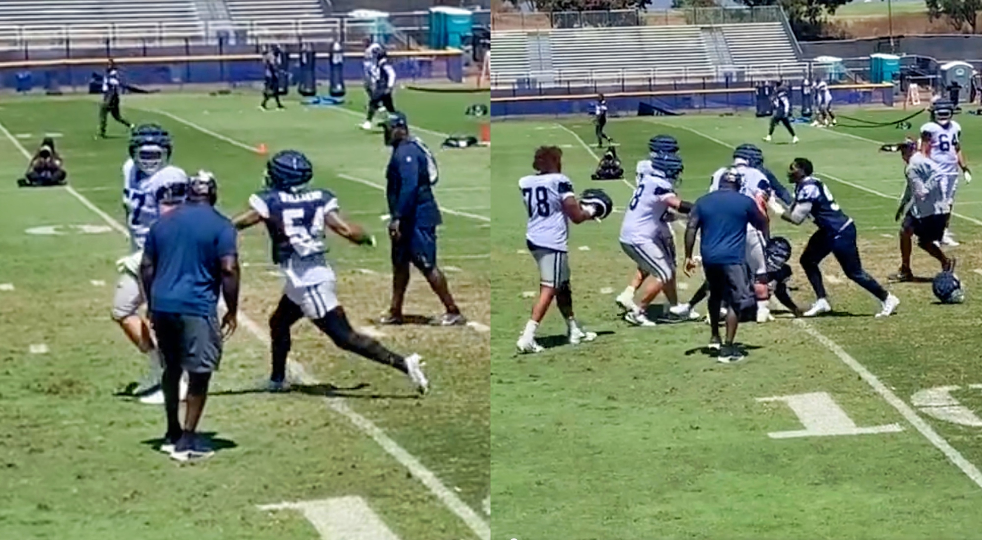 Raiders vs. Rams Joint Practice Brawl: Maxx Crosby and Cam Akers Get into a  Feisty Altercation - video Dailymotion