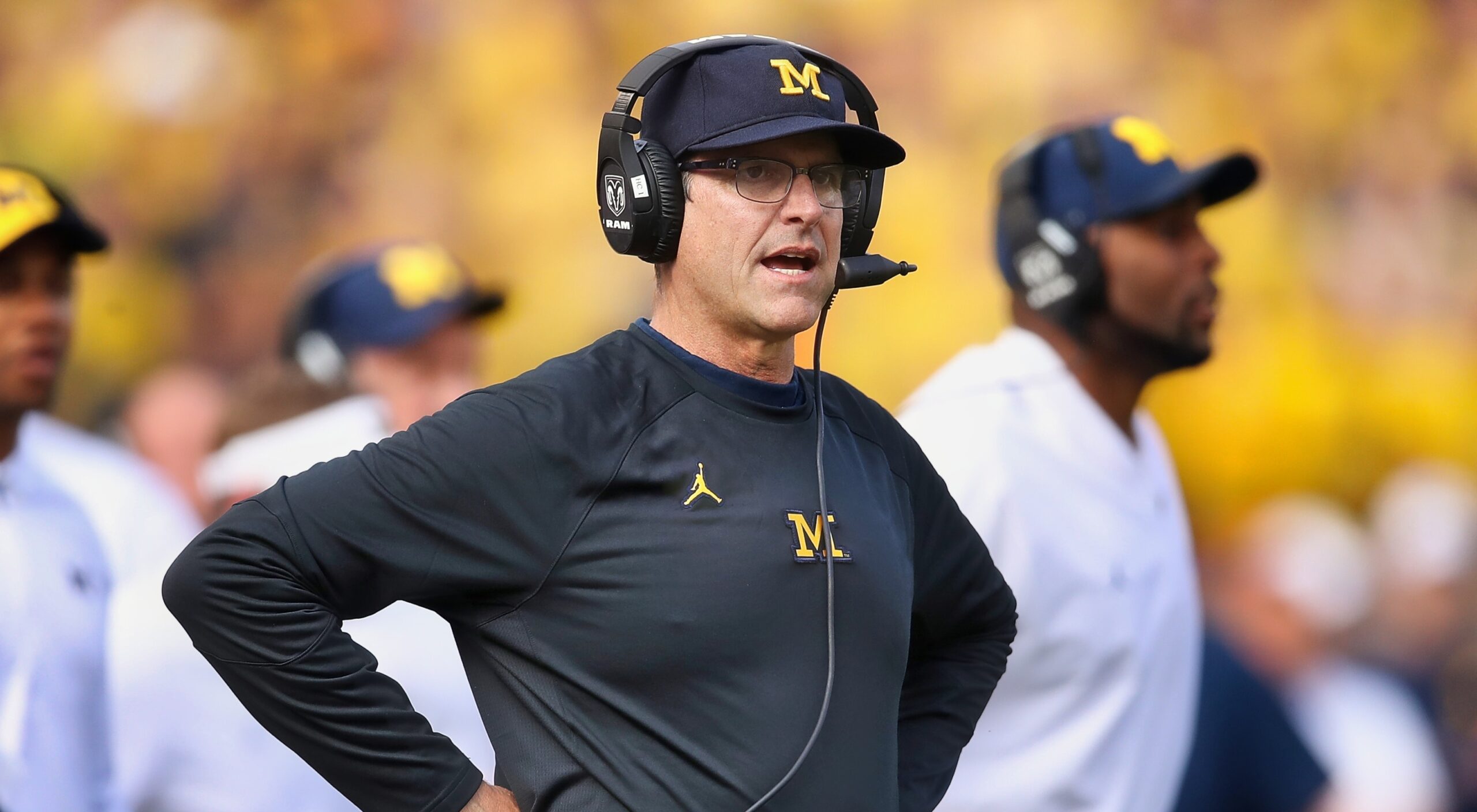 Michigan football's Jim Harbaugh reportedly playing hardball on Black Monday