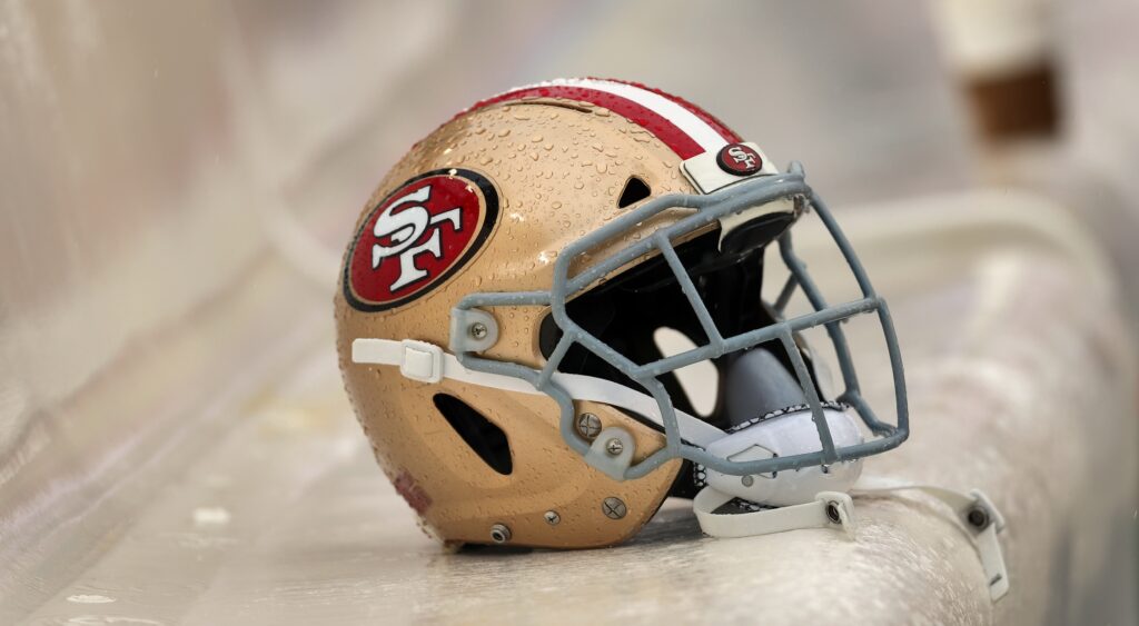 49ers helmet