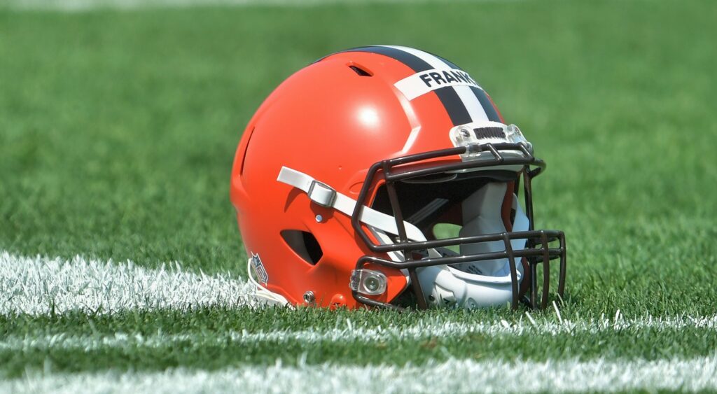 Cleveland Browns helmet