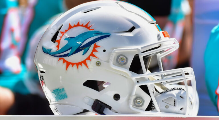 Miami Dolphins helmet