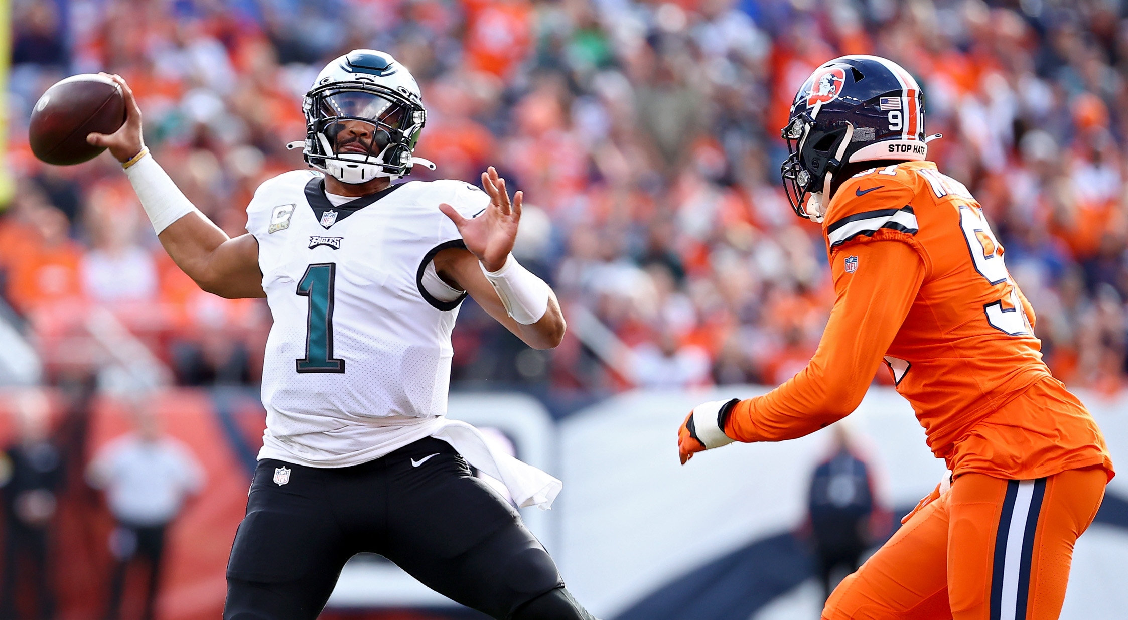 philadelphia eagles vs denver broncos