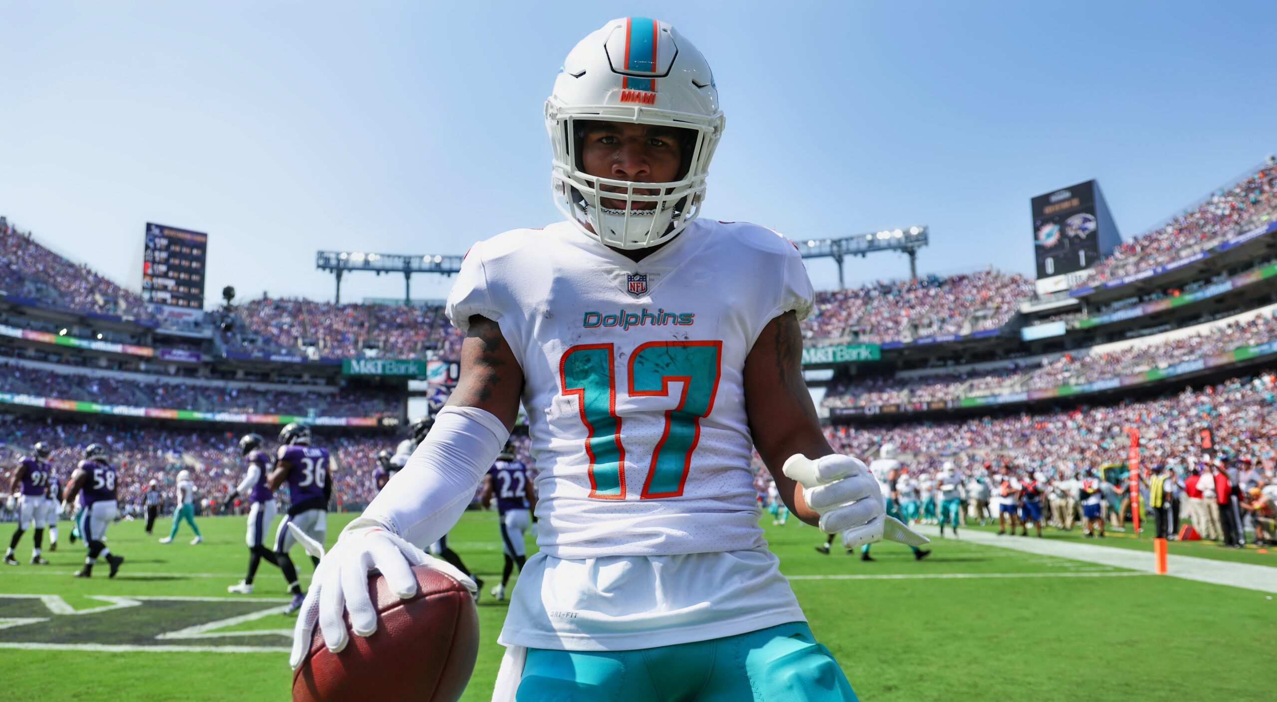 Madden NFL 23 features Dolphins' Jaylen Waddle's touchdown celebration