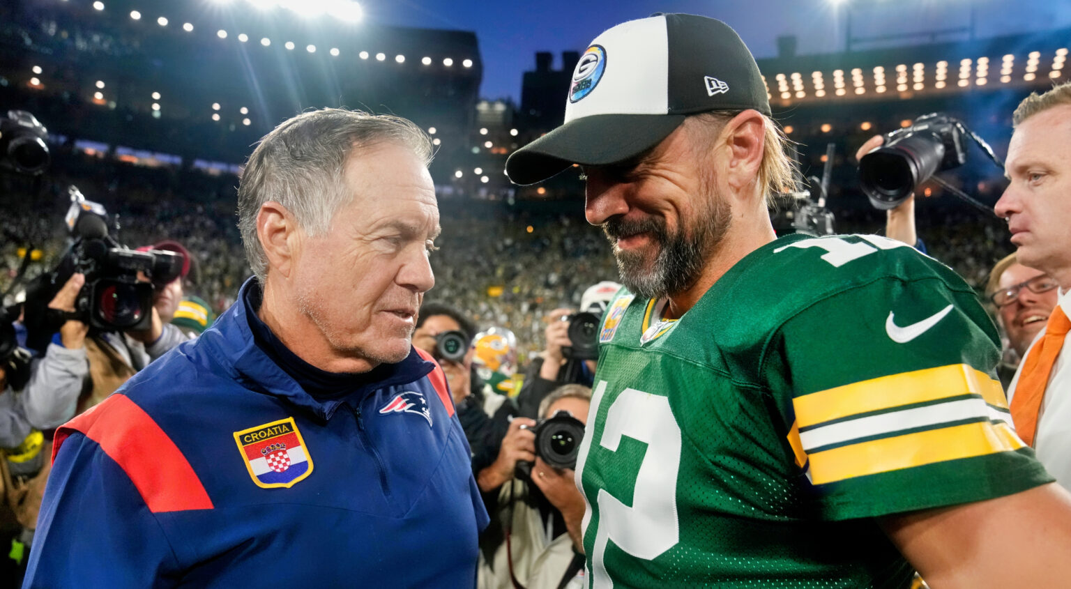 Bill Belichick Breaks Silence On Aaron Rodgers Speculation