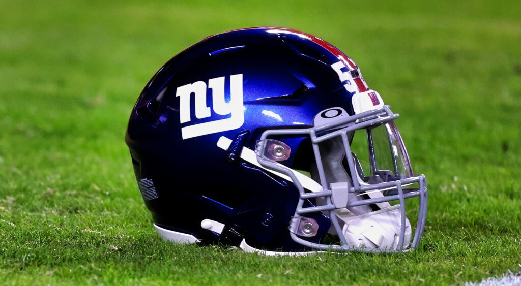 New York Giants helmet