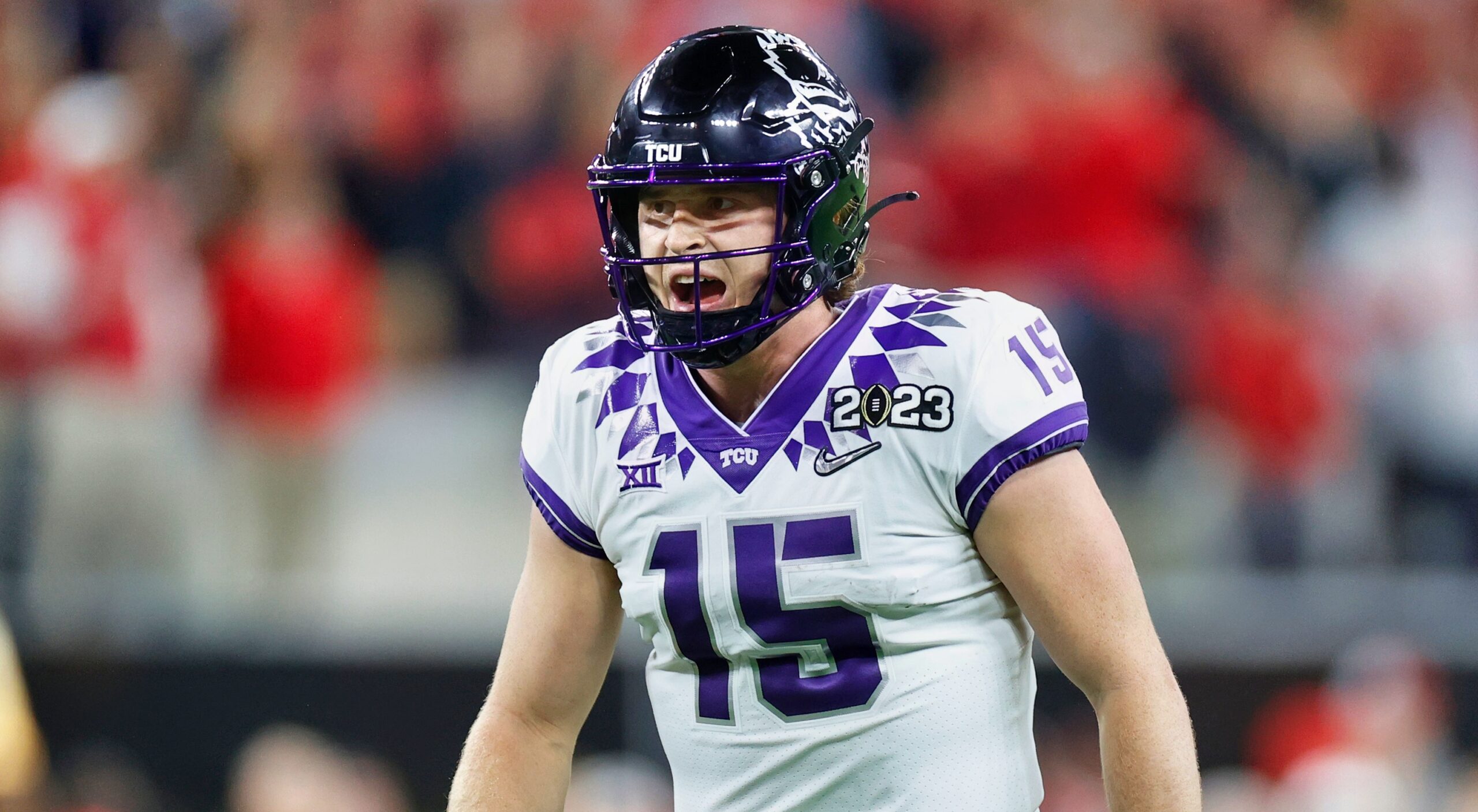 TCU QB Max Duggan's heroic College Football Playoff charge is something out  of a TV script