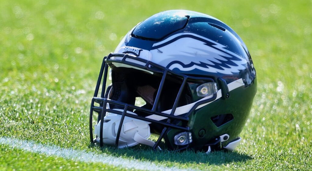 Eagles helmet