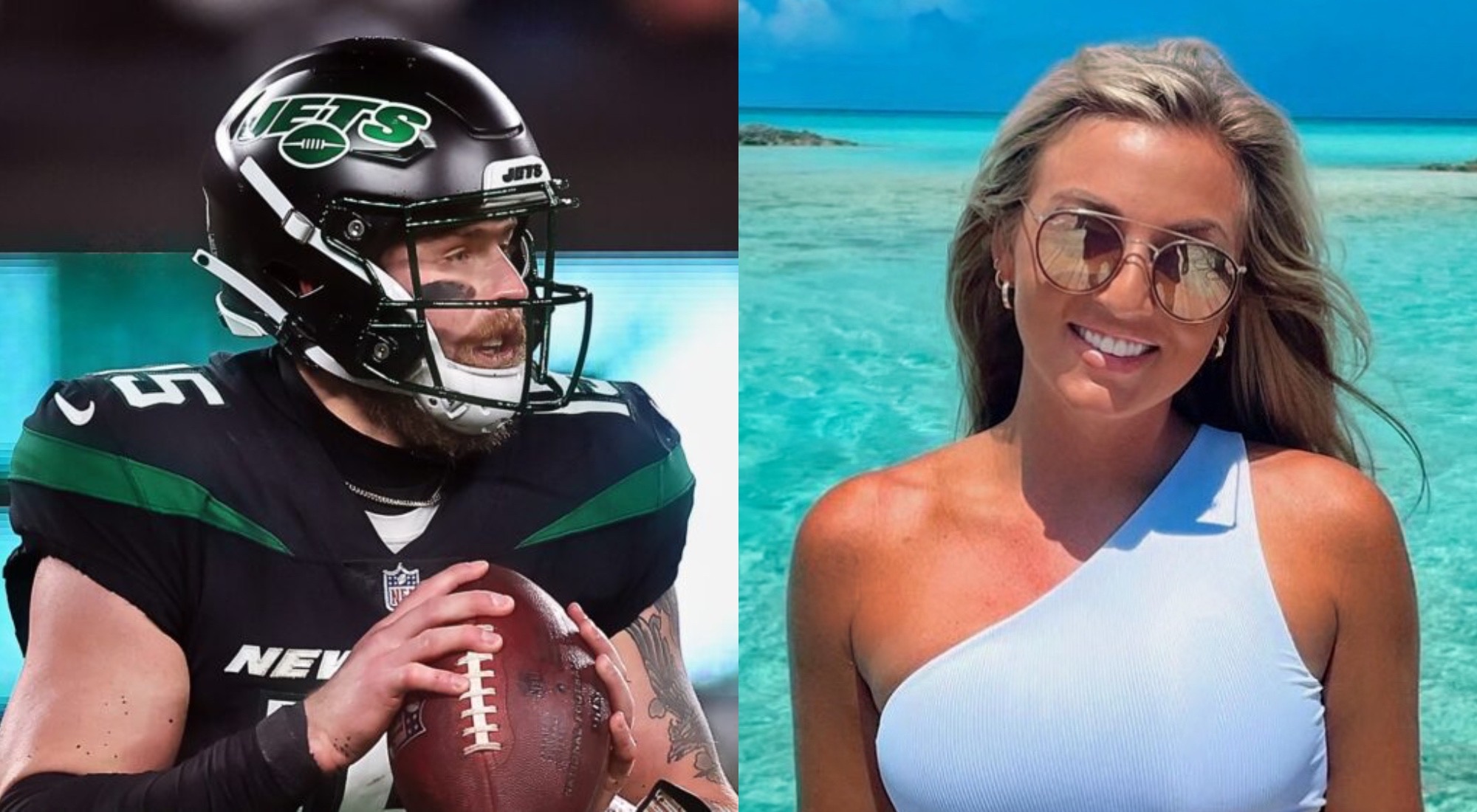 Jets' Chris Streveler faces playful jab from girlfriend over 'Hard