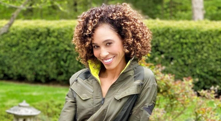 Sage Steele smiling