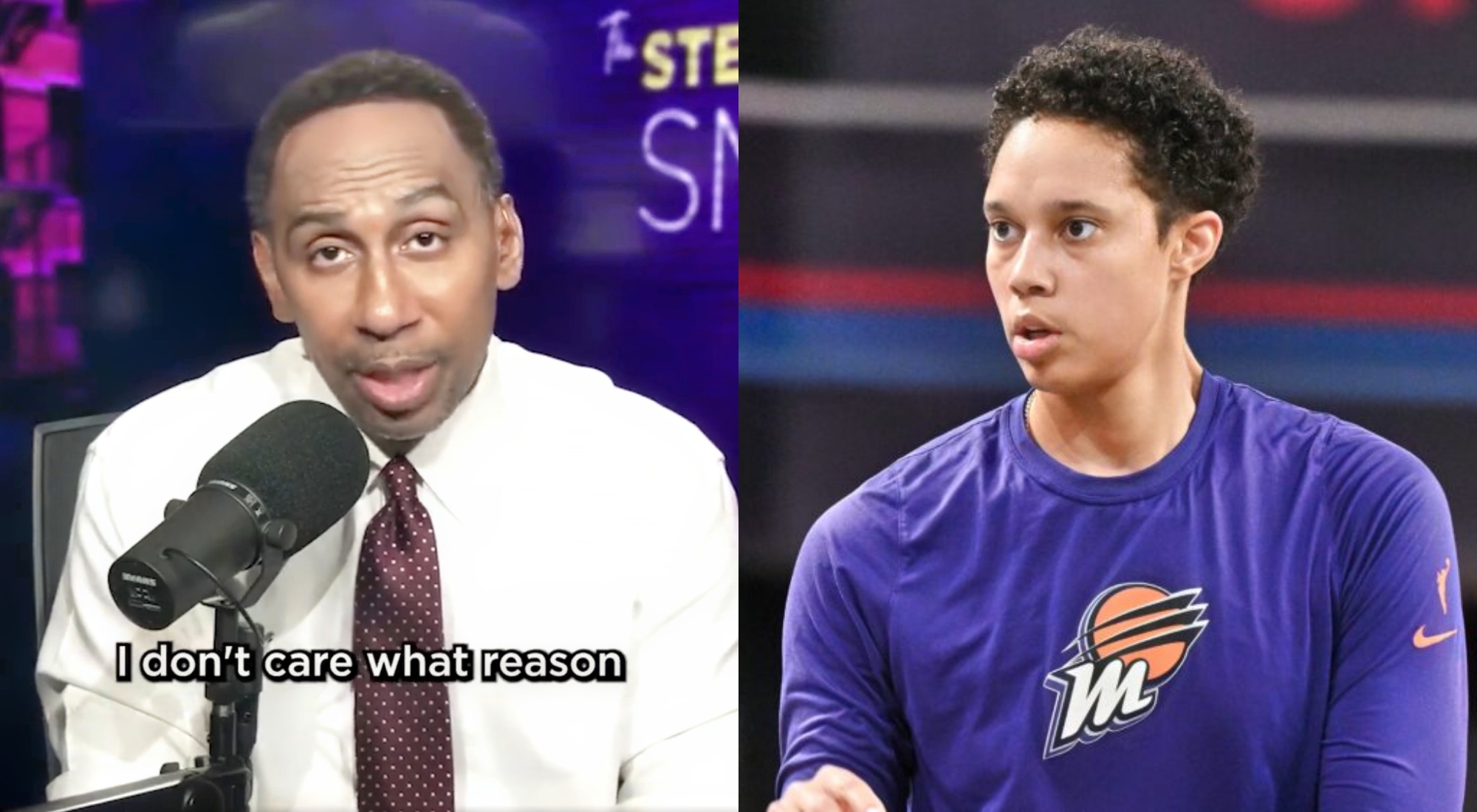 Stephen A Smith Speaks On Brittney Griners Mental Health Break 6855