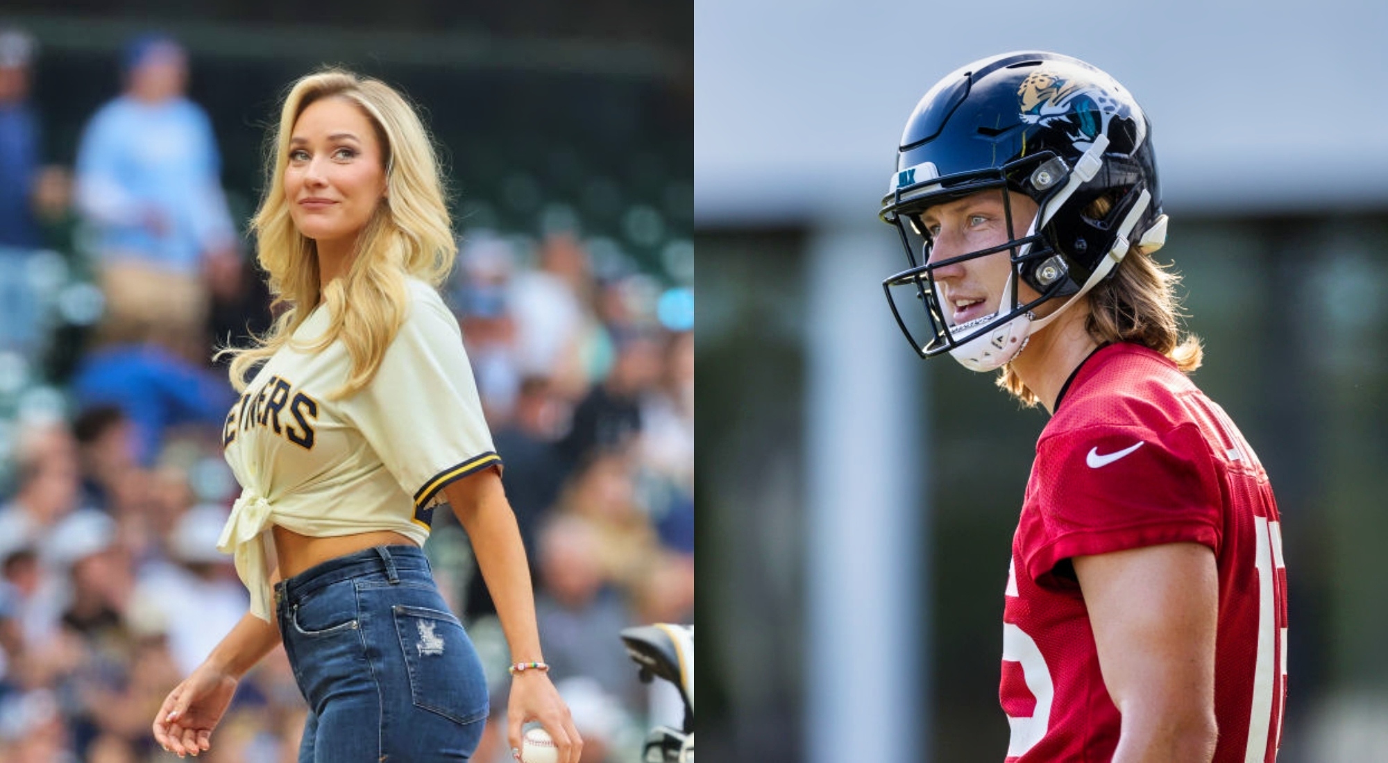 Paige Spiranac 'can't unsee it' after Trevor Lawrence comparison