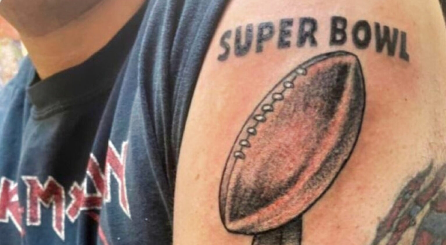 Detroit Lions Fan Got A Super Bowl Champs 2024 Arm Tattoo   Lions Image 1536x844 