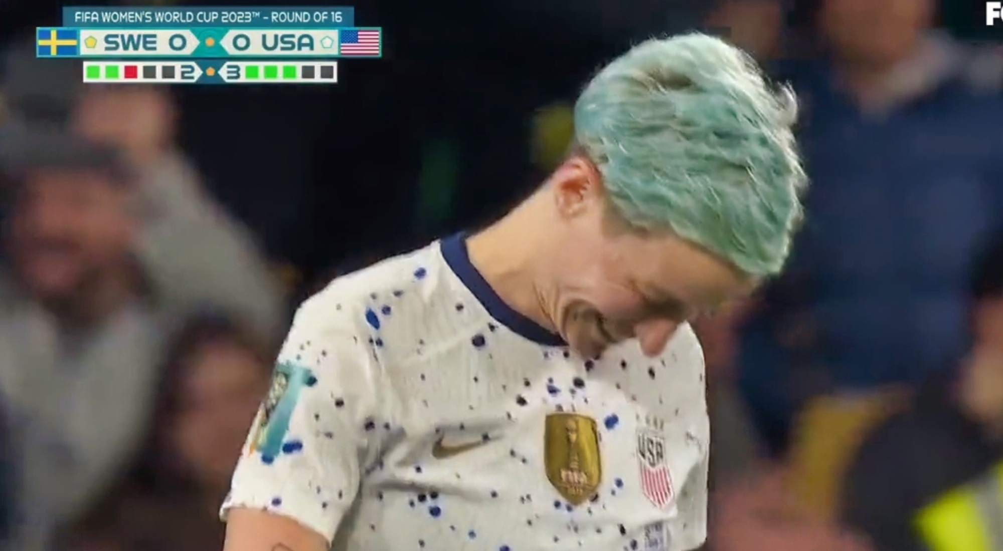 Megan Rapinoe Slammed For Smiling After Penalty Kick Miss