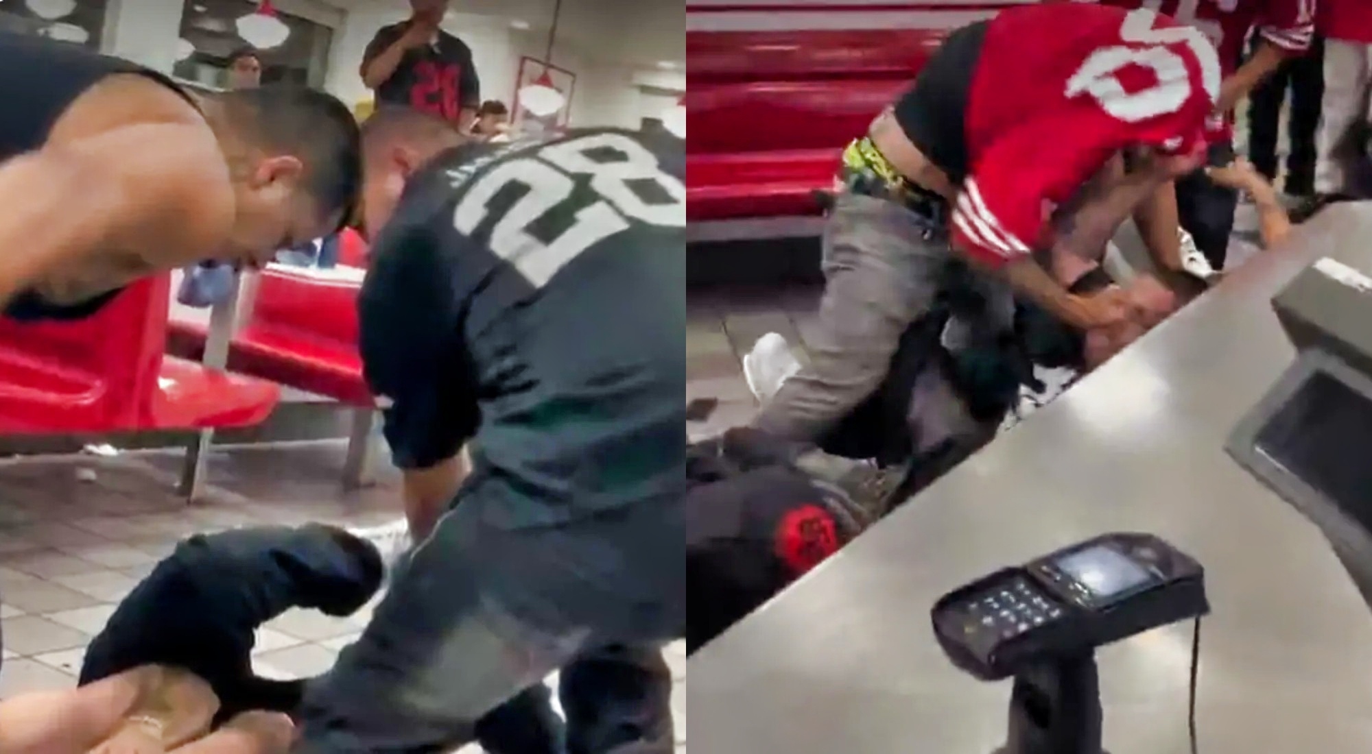 NFL: 49ers, Raiders fans gets into bloody brawl at In-N-Out burger