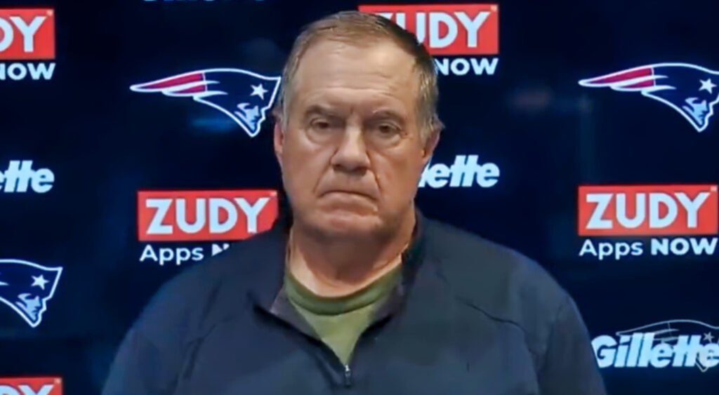 Bill Belichick at press conference